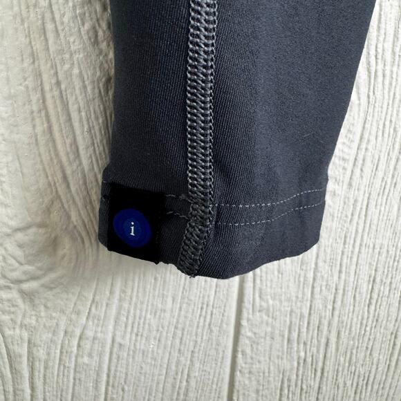 Irideon Womens Equestrian Riding Tights Knee Patch Breeches Gray Size Small - Picture 4 of 8